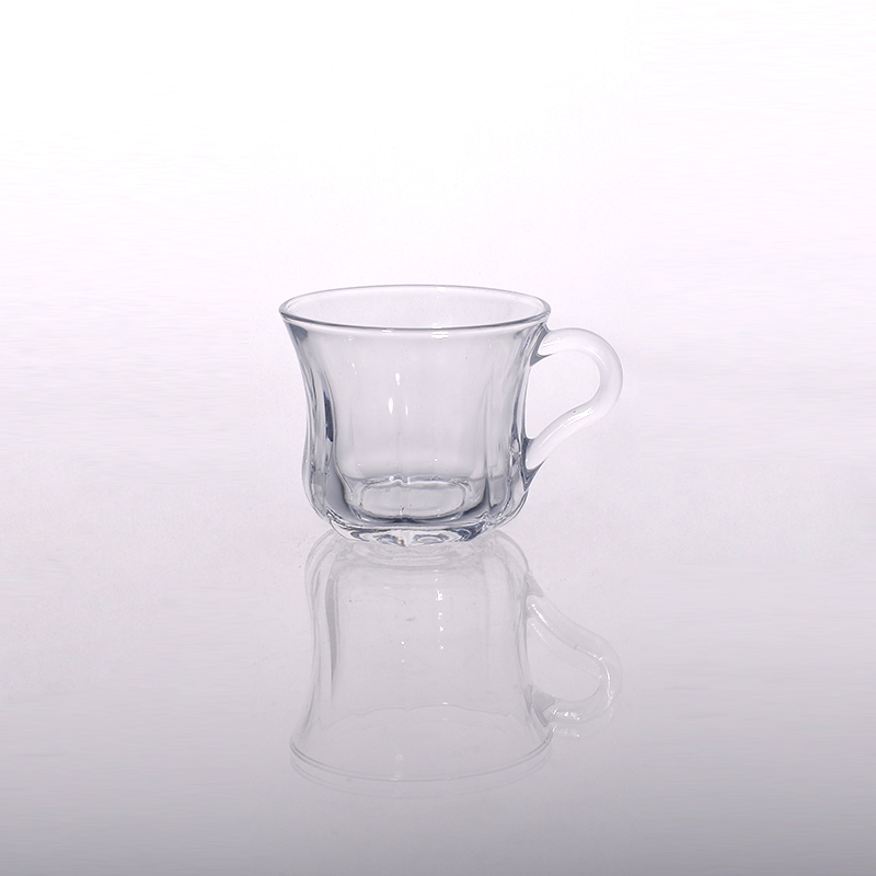 Coffee glass with handle wholesales
