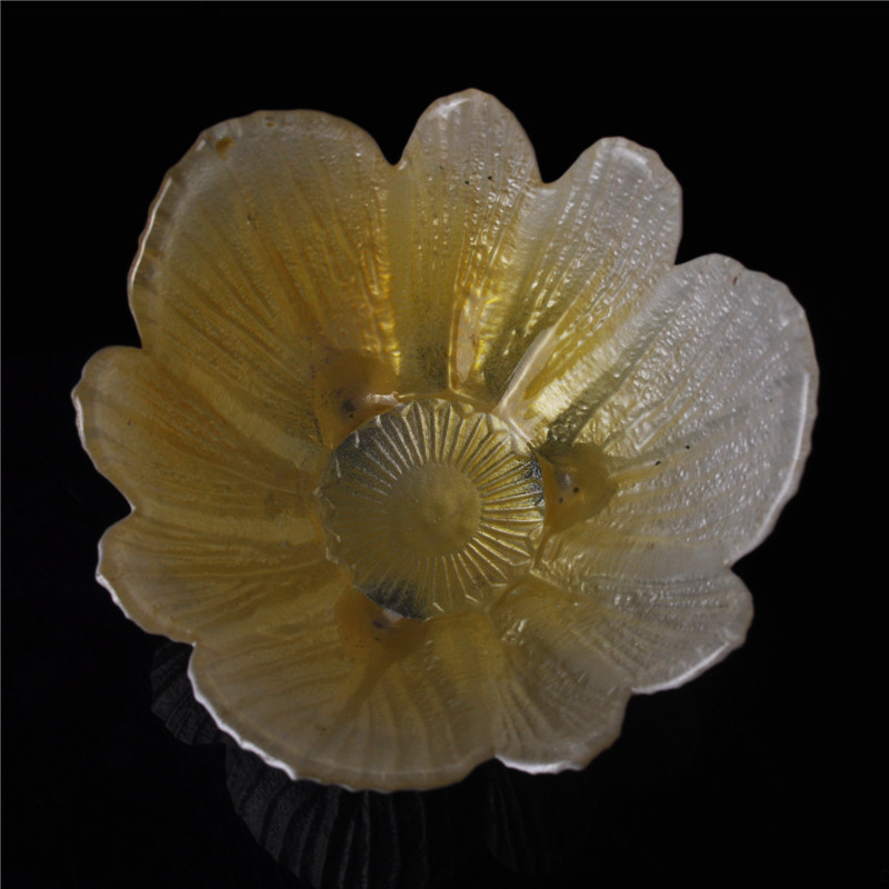 127ml daisy flower shaped hand made glass bowl