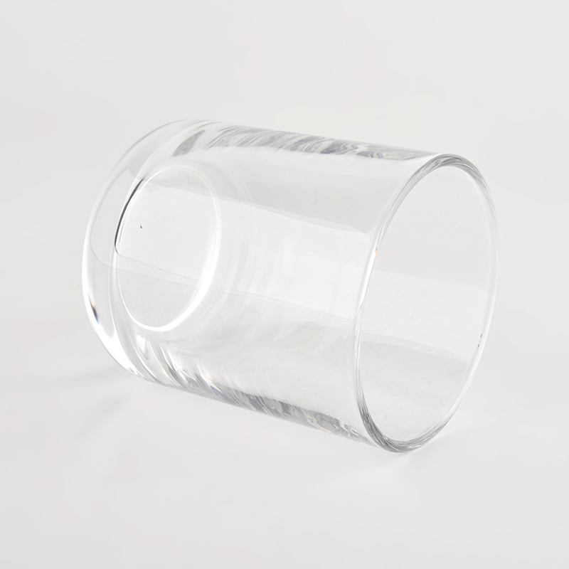 Wholesale clear glass candle jar cylinder glass candle holder for wedding Wholesale clear glass candle jar cylinder glass candle holder for wedding