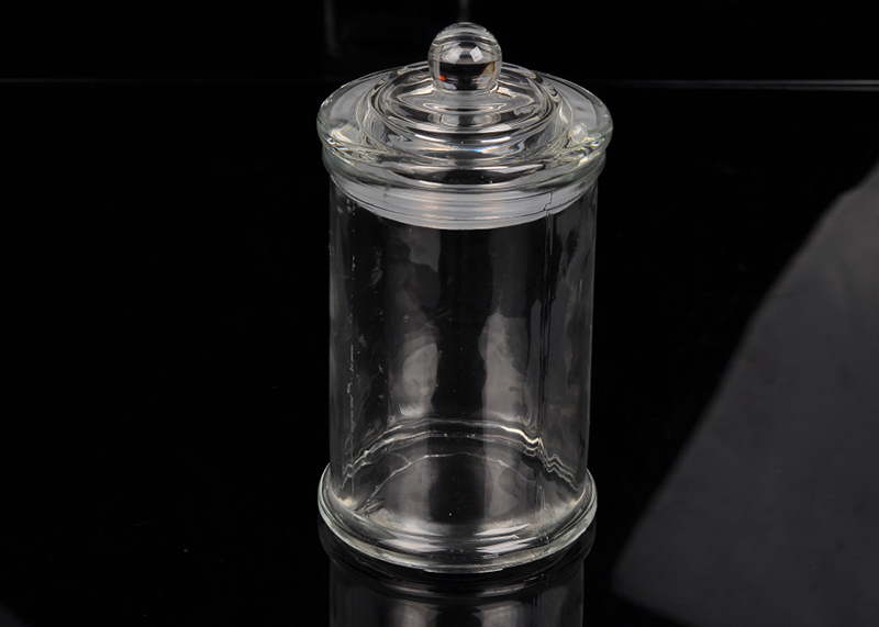 straight glass candle jar storage jar with lid straight glass candle jar storage jar with lid