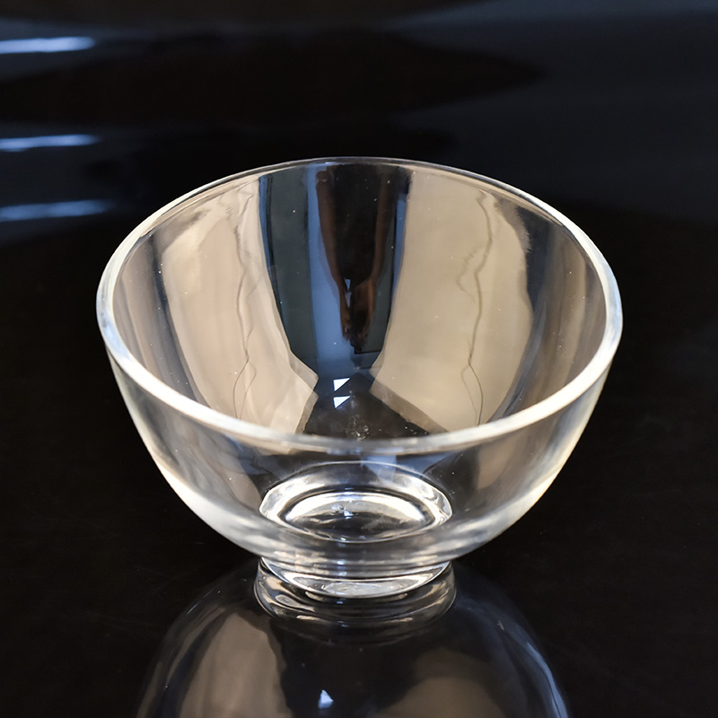 Supply Unique Glass Candle Bowl Glass Candle Holder for Soy Wax Home Decor