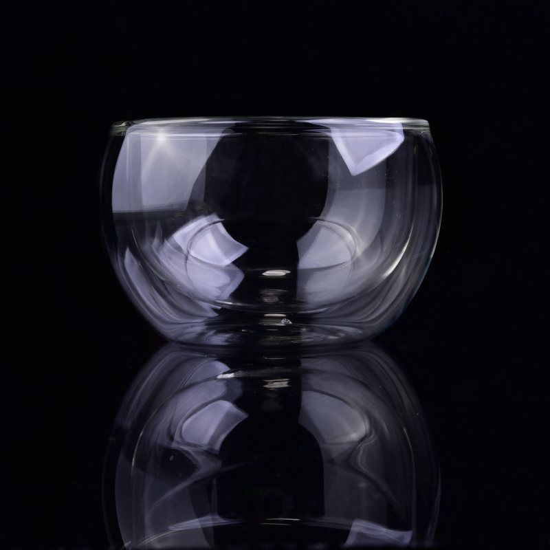 Heat resistant glass tea cup