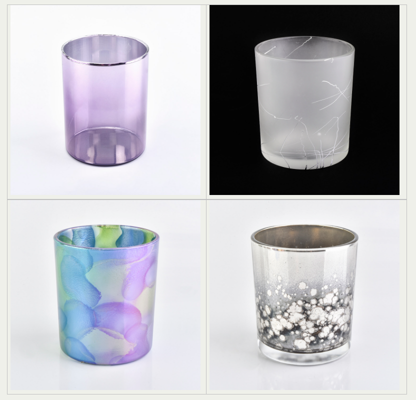 glass candle vessels