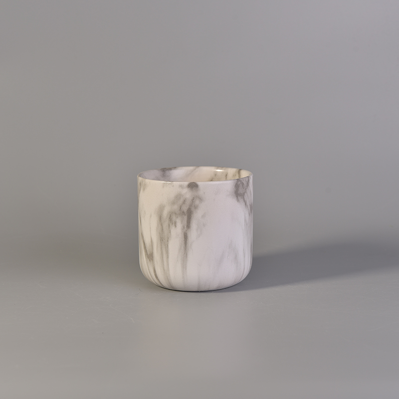 Unique printing ceramic candle holder