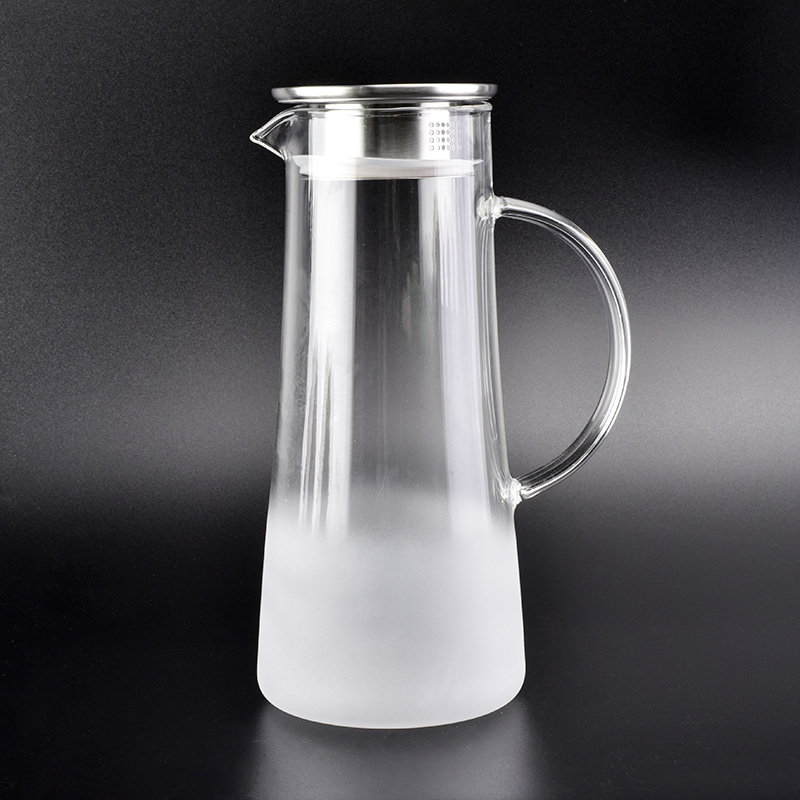 1370ml borosilicate glass kettle wholesale