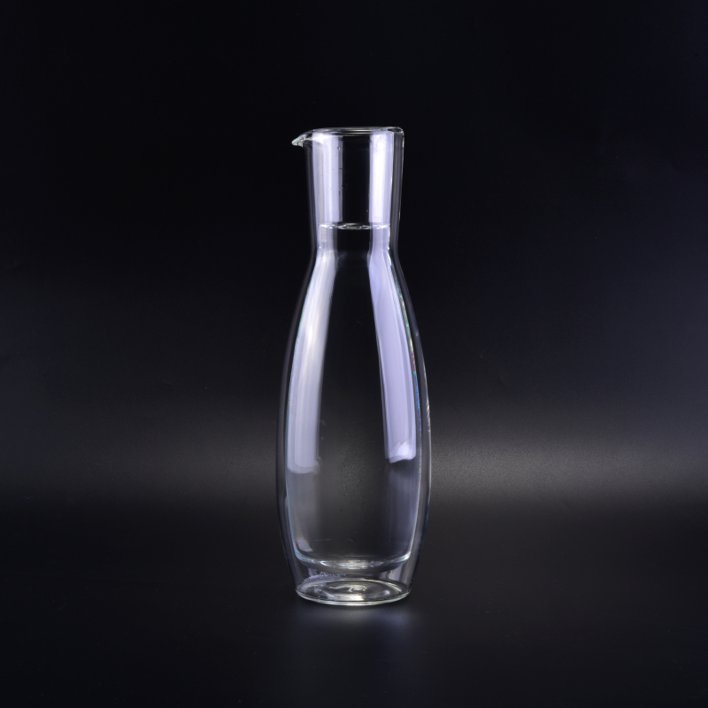 borosilicate glass thermos jug
