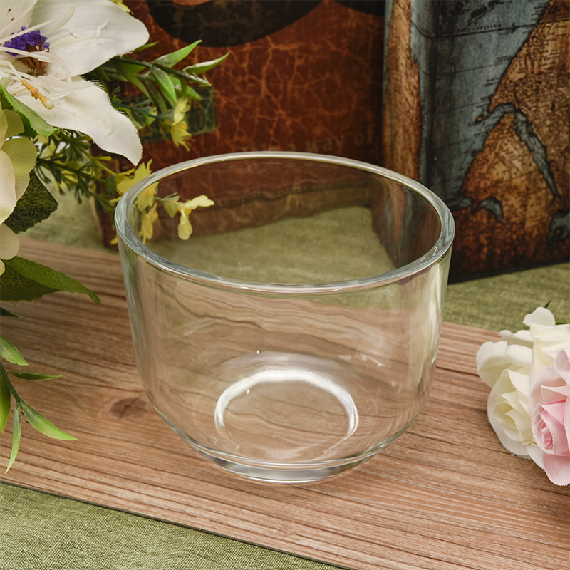 Round bottom glass candle holder Round bottom glass candle holder
