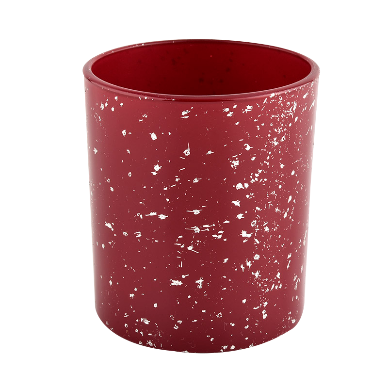 Wholesale Made High Quality red candle jar votive holder candle vessel