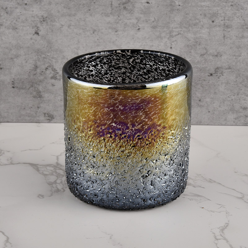 Sunny Glassware Newly design luxury cylinder glass candle jar for wholesale Sunny Glassware Newly design luxury cylinder glass candle jar for wholesale