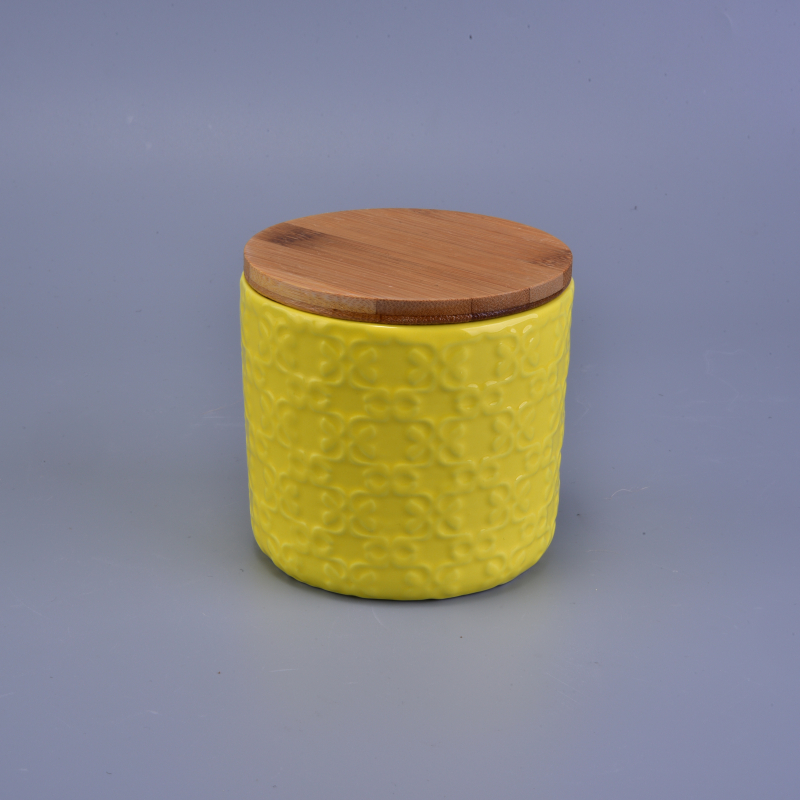 matte embossed cyliner ceramic vessel for candles
matte embossed cyliner ceramic vessel for candles