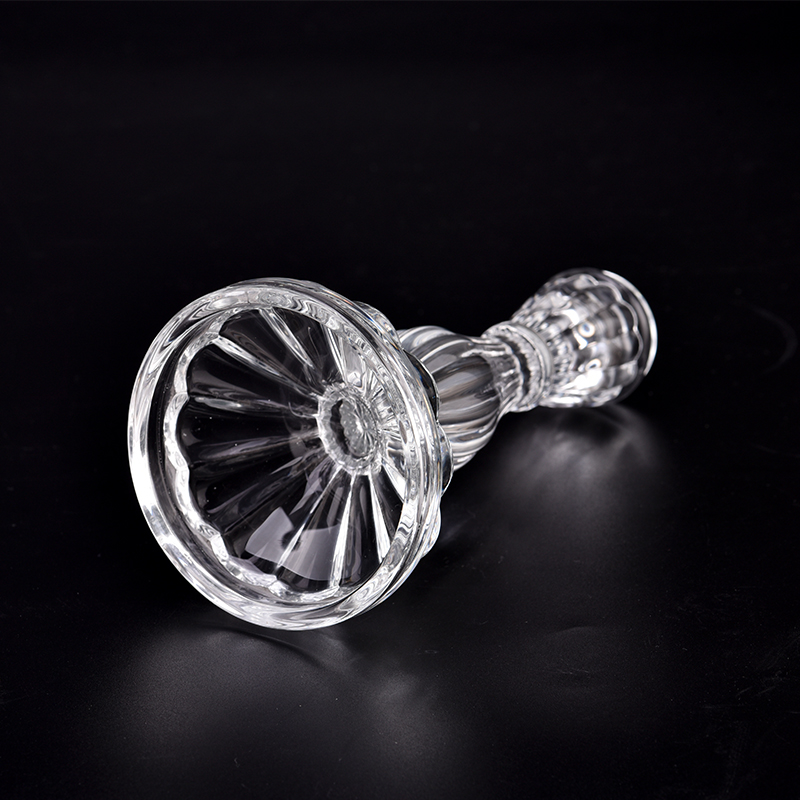 Crystal candle holder glass decorative Wedding Ornaments candlestick