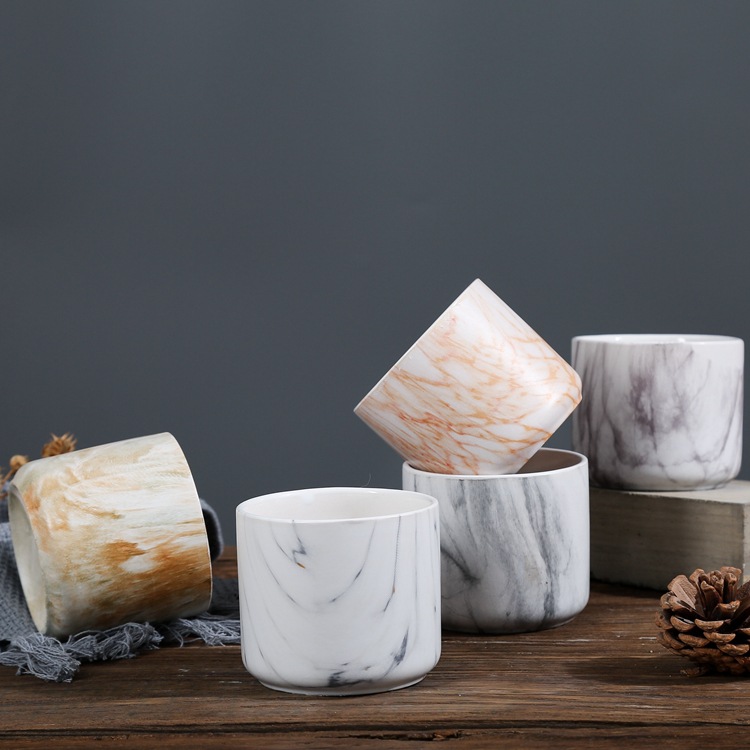marble ceramic candle holder marble ceramic candle holder