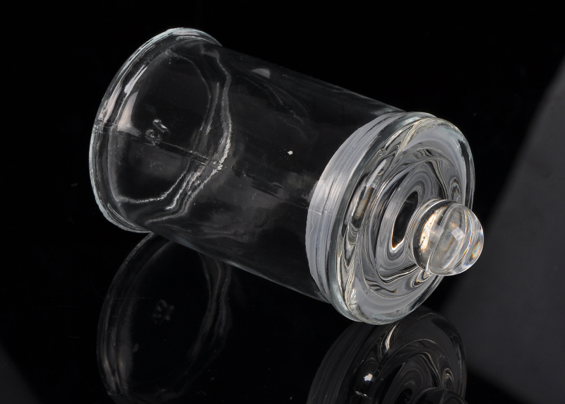 straight glass candle jar storage jar with lid straight glass candle jar storage jar with lid