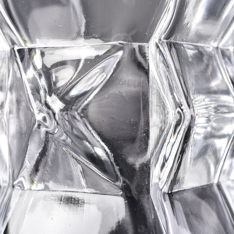 97ml Twist crystal glass perfume bottle 