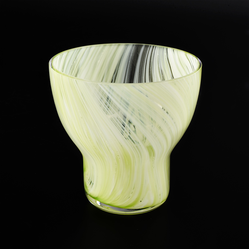 glass candle vessels