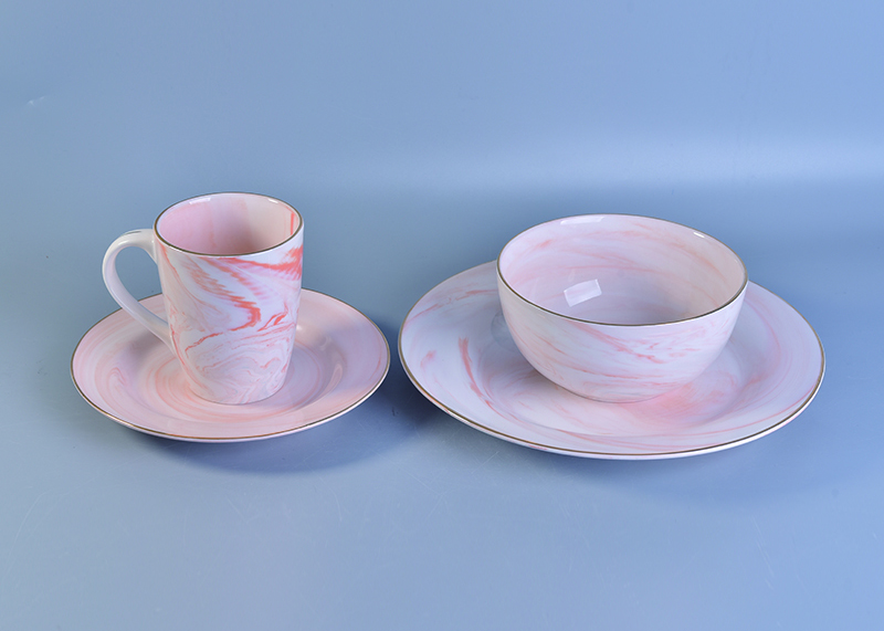 Marbled texture natural style ceramic mug milk cup orange Marbled texture natural style ceramic mug milk cup orange