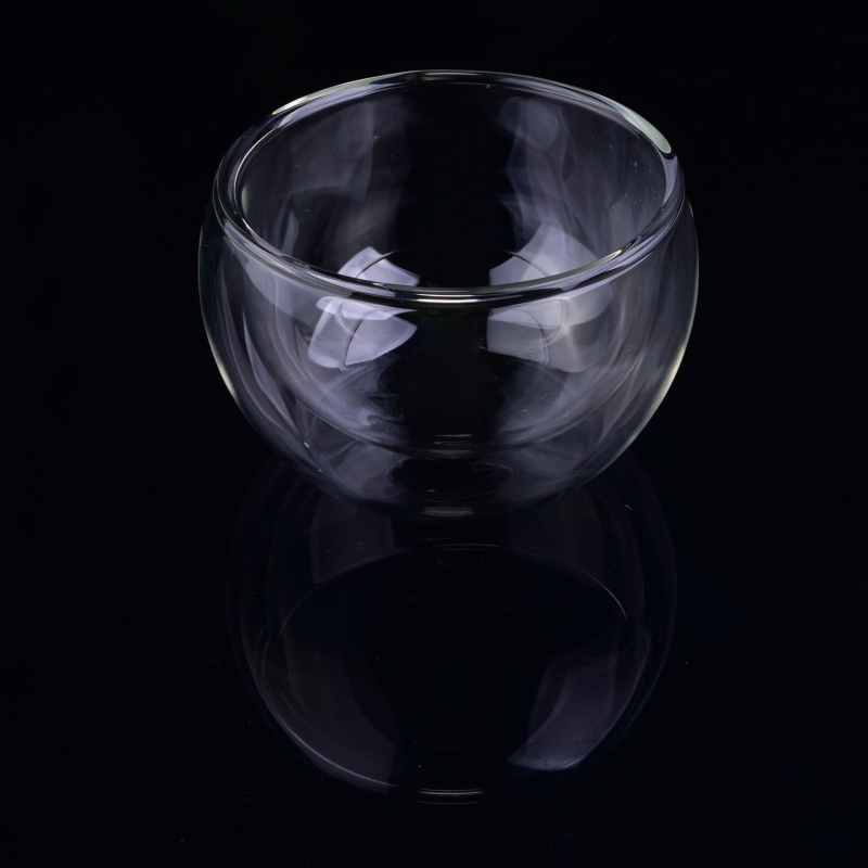 Heat resistant glass tea cup