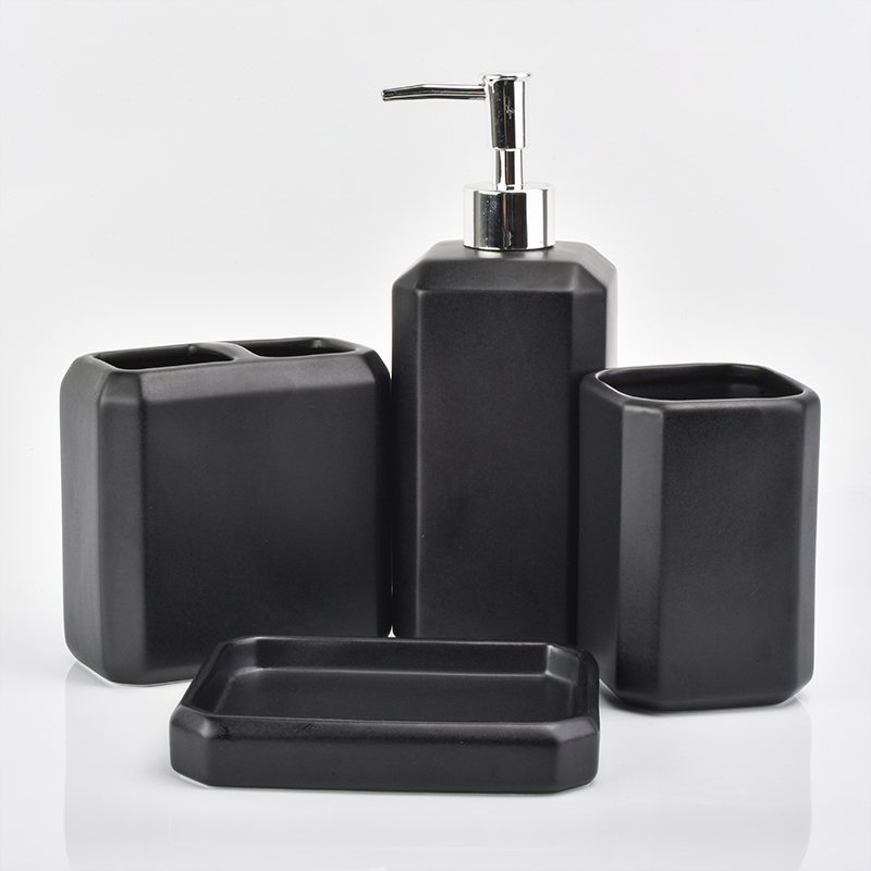 luxury hotelware ceramic bathroom accessories sets wholesale