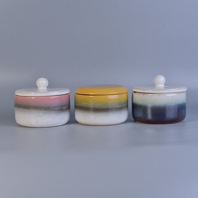 ceramic candle holder wholesale jar 