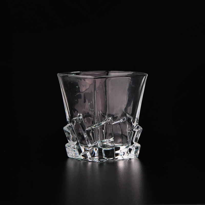 Fancy short cup for whiskey glass tumbler