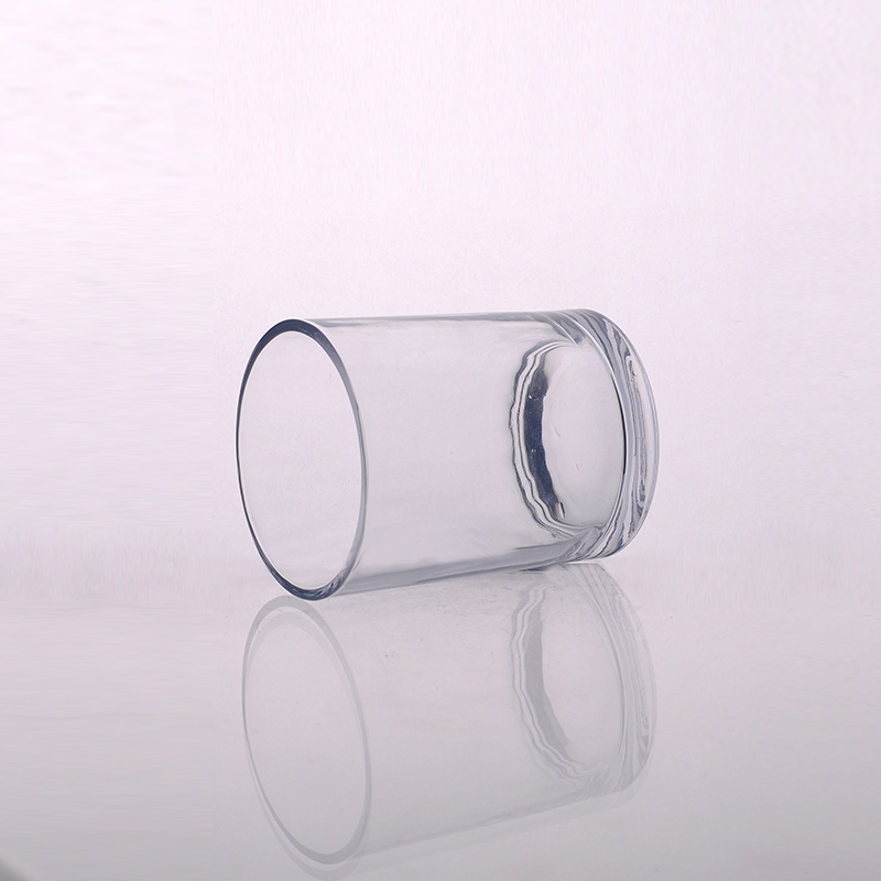367ml transparent crystal glass water cup or candle holder