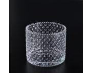 Hobnail 410ml candelabro de cristal