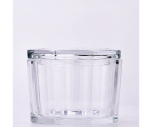 648ml透明玻璃蜡烛罐带盖批发蜡烛制作