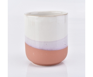 装饰性陶瓷蜡烛罐