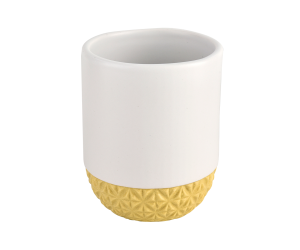 家居装饰圆形陶瓷罐豪华蜡烛容器