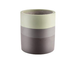 北欧极简主义风格混凝土空蜡烛罐