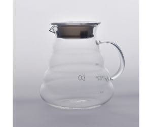 独特设计的硼硅酸盐咖啡玻璃壶