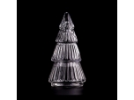 10 oz glass candle jar christmas tree shape for candle making