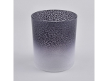 10oz glass candle holders with various decoration