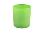 Jar de vela de vidrio de 10 oz Frasco de vidrio verde para decoración del hogar