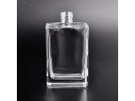 Frascos de perfume cuadrados de vidrio de 113 ml con tapa scerw