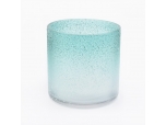 Candeleros de cristal de la pintura del color 22oz