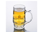 300ml glass bee mug