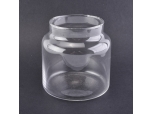Jarra de vela soplada boca transparente 565ml al por mayor