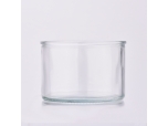 686ml large capacity clear glass candle holder for home decoration
