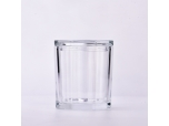 691 ml Jar de vela de vidrio transparente de gran capacidad con tapa