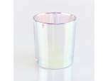 6oz 8oz 10oz Iridescent Holographic Glass Candle Jars