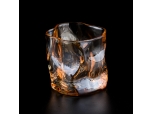 7oz Jar de velas de vidrio transparente decoración del hogar al por mayor