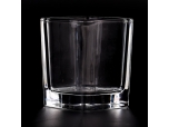 8 uncji Square Glass Candle Jar Strent Candle States Dekoracja domu