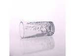 High glass cup with attractive emboss