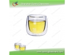Borosilicate glass  double wall cup