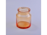 Colorful high capacity candle glass bottle