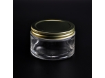 Customizable cream jars cosmetic bottle with lid