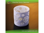 Decorative Weddimg Ceramic Piercing Candle Holder