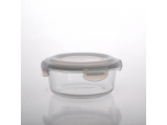 Glass Rounded Food Storage Container