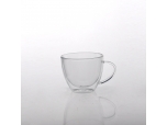 Heat Resistant Double-wall  Glass Coffee Mug